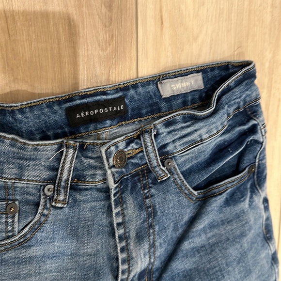 EUC Men’s Aeropostale Brand Skinny Stretch Denim Jeans Size 28 x 30 - Picture 5 of 10